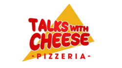Talks with Cheez Pizzeria Box Logo (2015-Present)